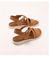 Sandalias planas de una tira para mujer con suela blanda y plantilla acolchada - details 2