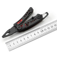 Cuchillo Plegable Multifuncional Kit de Supervivencia Profesional para Acampar, Pescar o Emergencias Herramientas Antideslizantes de Acero Inoxidable (Alta Resistencia) - details 0