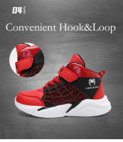 Zapatillas de Baloncesto para Niños de Dibujos Animados de Araña de Alta Goma - details 8