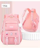 Mochila Escolar para Niñas OKKID Capacidad Grande, Múltiples Bolsillos, Diseño Rosa Lindo - details 13