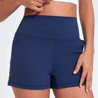 Pantalones cortos deportivos informales para Yoga, cintura alta, gimnasio, ejercicio, correr, tenis, Fiess - details 14