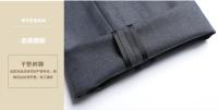 Traje de doble botón para hombre, traje formal de dos piezas, ajustado, adecuado para negocios y trabajo profesional - details 22