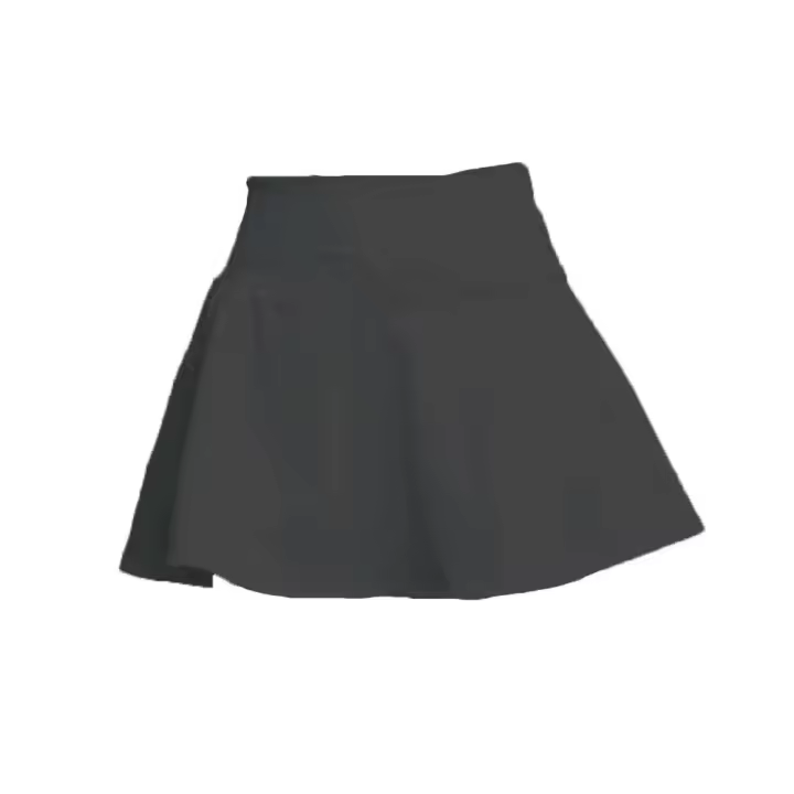 Falda de Yoga dividida 2 en 1, pantalones cortos antiexposición, falda deportiva elástica de cintura alta, ropa deportiva para gimnasio, forro de seguridad, falda de verano para mujer - 1