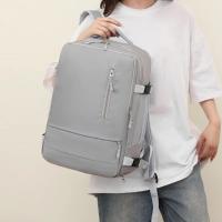 Mochila de viaje de gran capacidad para mujer, bolso de día informal, impermeable, antirrobo, con correa de equipaje y puerto de - details 28