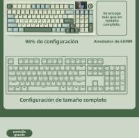 Langtu LT95 Teclado de Deportes Electrónicos Personalizable Modos de Juego, Inalámbrico, Bluetooth, Escritura de Oficina Intercambiable en Caliente - details 3