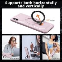 Funda de Silicona para iPhone XS Max A Prueba de Golpes, Soporte de Anillo de Coche Magnético - details 5