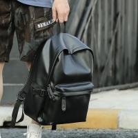 Mochila escolar de cuero para hombre, bolsa de ordenador a la moda, impermeable, de viaje, de negocios, informal, gran oferta - details 0
