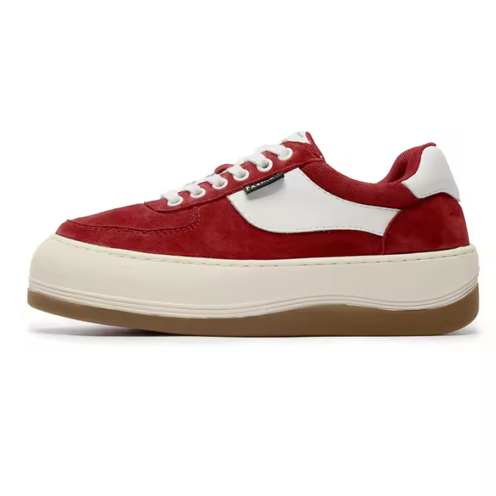 Moda casual fondo grueso parte superior baja super fire estilo callejero tendencia zapatos de plataforma gruesa - 1