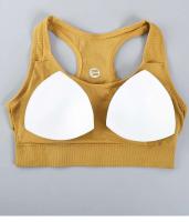 Conjunto de Yoga Sin Costuras para Mujer Ropa Deportiva de Color Sólido - details 7