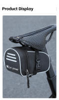 WEST BIKING-bolsa para SILLÍN de bicicleta, bolsa de almacenamiento para herramientas de ciclismo, de liberación rápida, reflectante, impermeable, accesorios para bicicleta de montaña y carretera - details 11