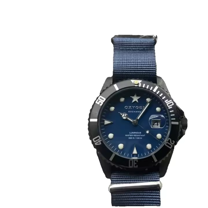 Dugary Sports Fashion quartz Watch 316L acero inoxidable luminoso impermeable piloto 40 mm zafiro militar masculino - 1