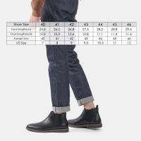 40 ~ 46 Botas Chelsea para hombre Botas retro cómodas de moda para hombre - details 24