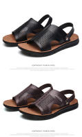 Nuevas zapatillas de verano para hombre, tendencia de moda, chanclas, sandalias para hombre. - details 6