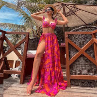 Conjunto de bikini de cintura alta estilo gancho de moda para mujer retro ajustable - details 1