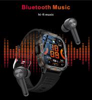 2025 Nuevo reloj inteligente militar para exteriores Pantalla AMOLED HD de 1,96 pulgadas, linterna LED, llamada Bluetooth, frecuencia cardíaca y presión arterial 100+ Modo deportivo Reloj inteligente resistente al agua - details 15