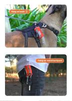 Truelove-dispensador de bolsas pequeñas para mascotas, soporte ajustable para bolsas de caca canina con mosquetón, adecuado para todas las correas de perro, TLB2012 - details 8