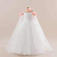 Elegante Vestido de Baile de Tul Diseño de Flores de Esponja para Bodas y Fiestas - details 3
