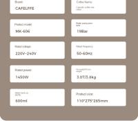 Cafetera de Acero Inoxidable 5 en 1 Compatible con 4 Cápsulas de Café y Polvo de Expreso - details 21