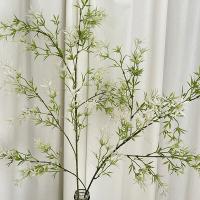 Planta verde Artificial de estilo bosque, hojas de palma, flor de simulación grande, plantas falsas hechas a mano de plástico, decoración de balcón - details 3