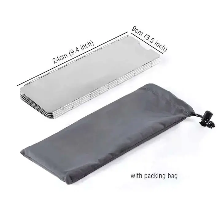Cubierta para estufa de gas, 10 piezas, camping al aire libre, picnic, quemador de cocina, red, red a prueba de viento de aleación de aluminio - 1