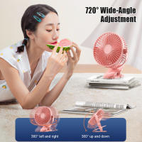 Ventilador de Escritorio Portátil Mini USB Recargable Ultra-Quieto con 3 Velocidades Ajustables para Estudiantes y Oficina Fabricado en China - details 4