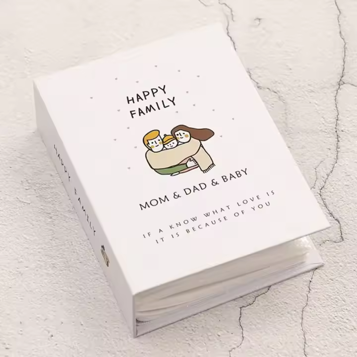 Álbum de Fotos de Dibujos Animados 4R Colección de 100 Hojas de Almacenamiento de Fotos Familiares de 6 Pulgadas Soporte para Sesión Fotográfica DIY Libro de Recuerdos Regalable - 1