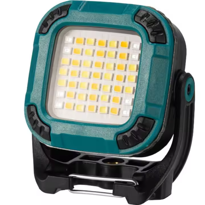 Linterna LED portátil para acampar con base magnética fuerte y trípode - 1