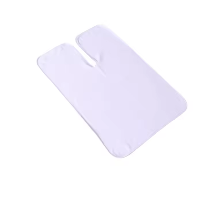 Toalla de algodón duradera en forma de U, toalla de masaje cómoda portátil para el pecho, toalla de compresión caliente suave y gruesa para Spa - 1