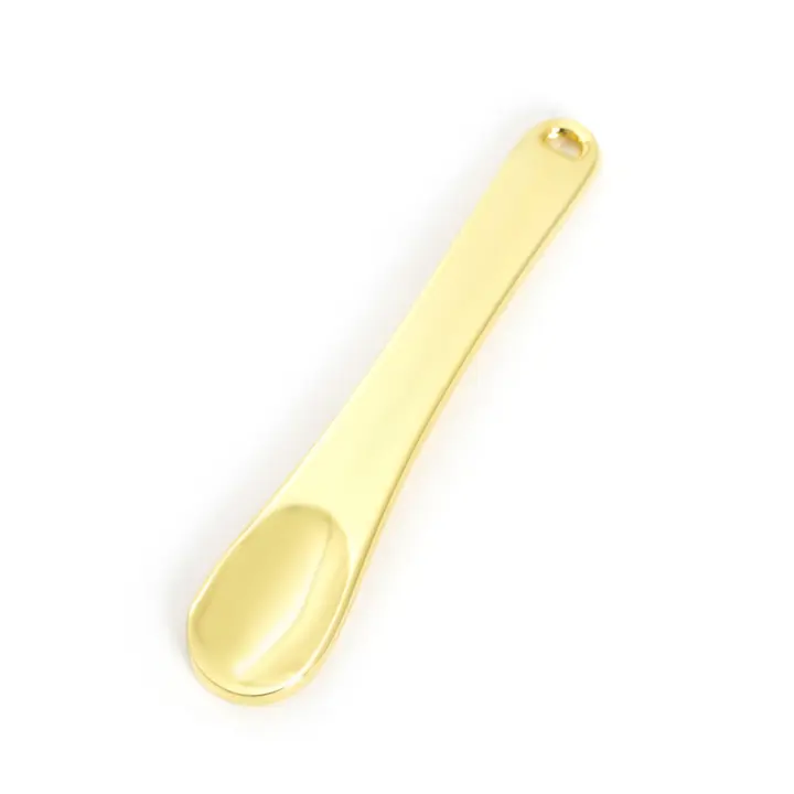 Cuchara de Cosméticos de Metal para Maquillaje Mascarilla de Crema Spoon Reutilizable Herramienta de Belleza para el Rostro y la Piel - 1