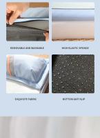 Cama refrescante de verano para perro, estera ortopédica de espuma viscoelástica con almohada, transpirable, impermeable, lavable - details 5