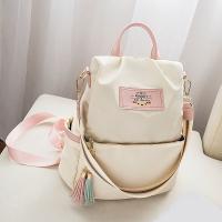 Nueva Mochila De Hombro Para Mujer De Alta Calidad Gran Capacidad De Oxford Saco Tote Color Mochila De Mujer Tipo De Mochila Suave Con Bolsillo Interior Para Teléfono Móvil Y Cierre De Cremallera - details 6