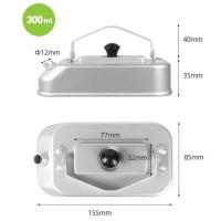 Hervidor plegable portátil de aleación de aluminio para acampar al aire libre, tetera de estilo japonés para cocinar agua Boig BreCoffee - details 1