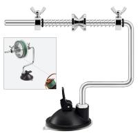 Enrollador de línea de pesca portátil, máquina de carrete giratorio de Baitcasting, sistema de bobinado, accesorios de herramientas de pesca, 2 piezas - details 2