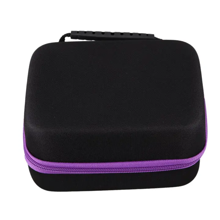 Estuche de aceite esencial portátil de viaje, caja de Perfume, almacenamiento de esmalte de uñas, 6 colores, 30 botellas, 10Ml - 1