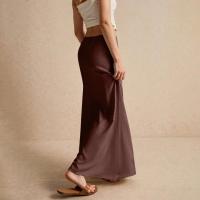 Vacaciones Verano Maxi Cordón Cintura baja A e Faldas casuales Falda larga ajustada Playa Ropa de mujer - details 21