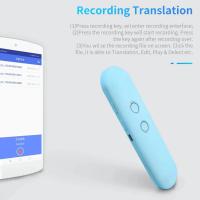 Traductor inteligente T4, dispositivo de traducción en tiempo Real de 97 idiomas, traductor de texto de voz portátil para viajes de negocios y aprendizaje - details 14