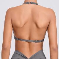 Camiseta sin mangas de Yoga con doble botón ajustable para mujer, Top deportivo ajustado y transpirable, sujetador de gimnasio para correr al aire libre de secado rápido - details 13