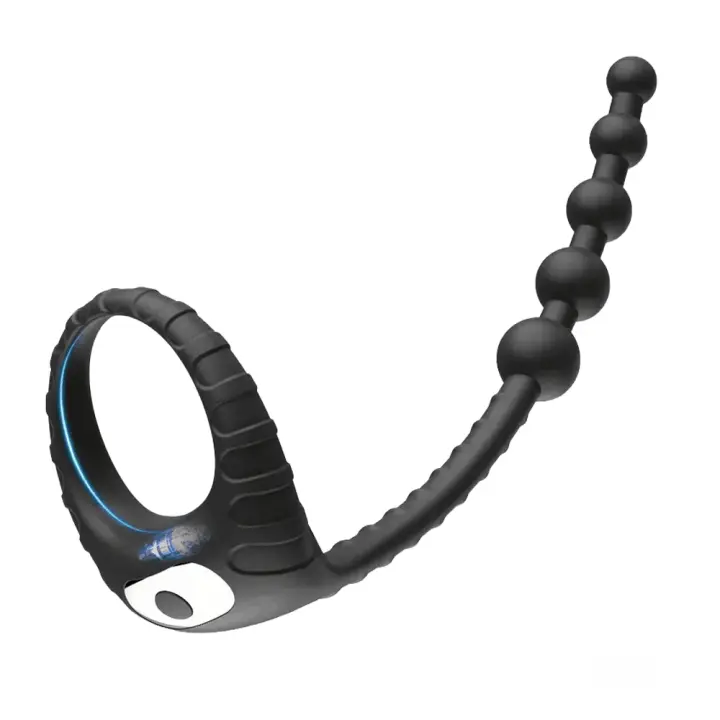 Wireless Remote Control Penis Cock Ring Vibrator Butt Anal Plug Delay Ejaculation Prostate Stimulator Massager Sex Toys Men Gay - 1
