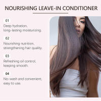 Cuidado nutritivo del cuero cabelludo sin lavado Nutre el spray para cabello seco, esponjoso y suave. - details 4