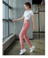 Pantalones Deportivos de Cintura Alta Secado Rápido Material de Nylon Ideal para Yoga y Estiramiento Unisex Made en China - details 5