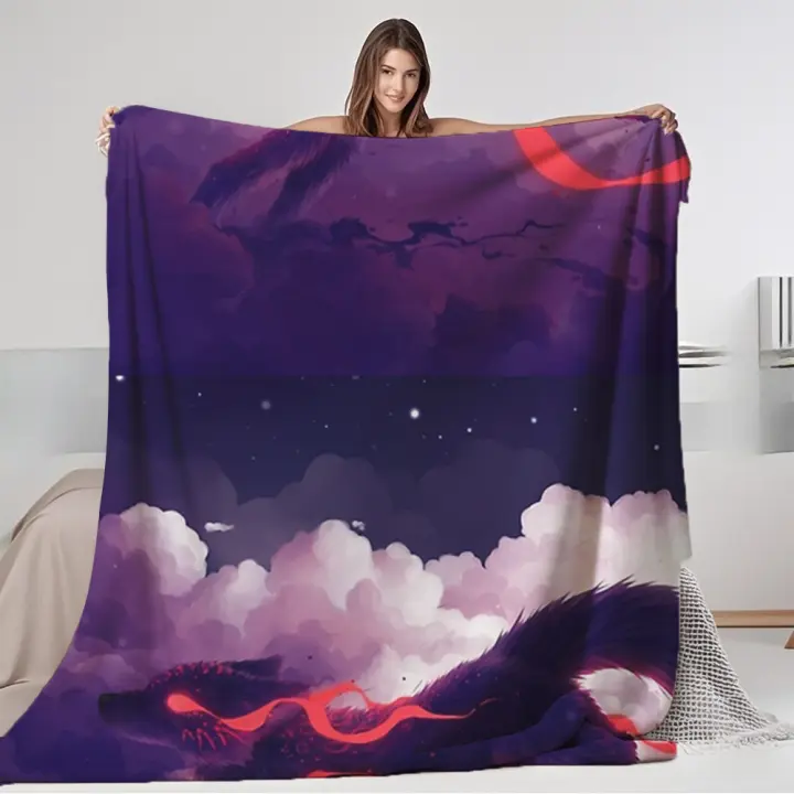 Manta de Cama de Franela Contemporánea Chic Suavidad Ultra para Tus Noches - 1