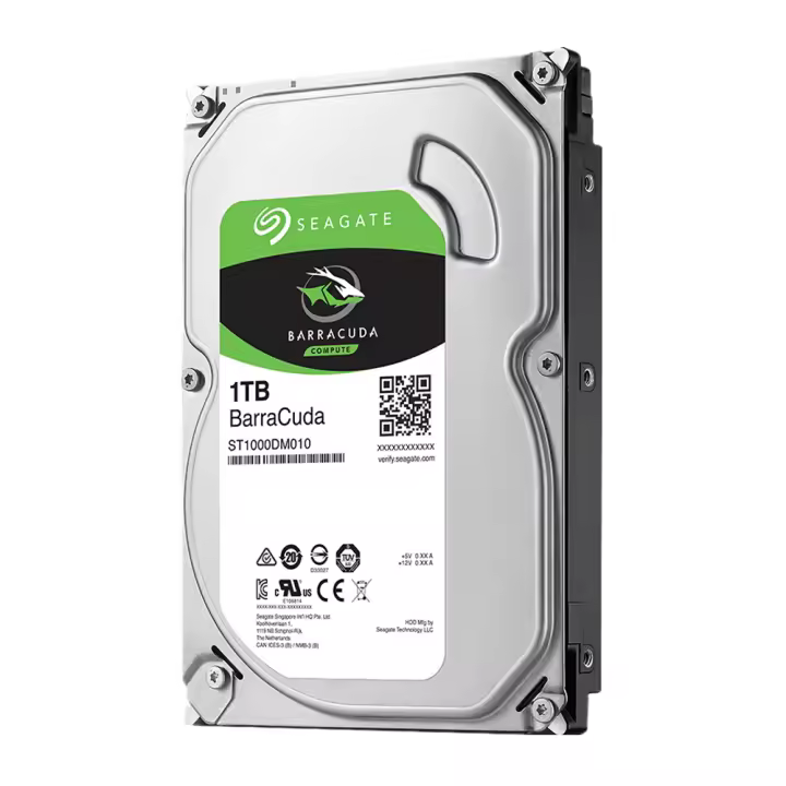 Seagate 1TB Disco Duro Velocidad de 7200RPM 3.5" SATA III Certificado ENERGY STAR - 1