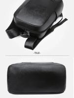 Mochila de negocios para hombre, accesorio sencillo de carga USB, ligera, para viaje, 1 paquete de 15,6 pulgadas - details 16