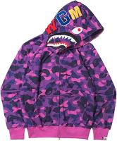 Chaqueta de camuflaje de mandíbula de tiburón para adultos, Sudadera con capucha de boca de tiburón, sudadera con cremallera completa - details 1