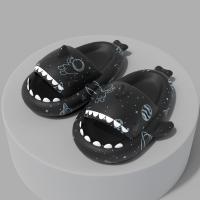 Zapatillas de sandía para hombre y mujer, chanclas planas informales con dibujos animados de tiburón Eva, Chanclas de playa, novedad de verano - details 31
