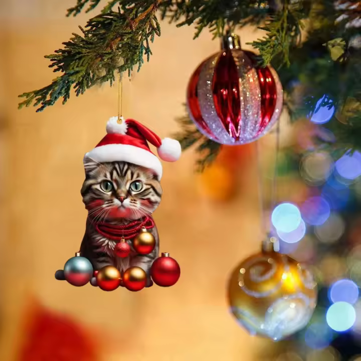 Lindo animal serie colgante regalos árbol de navidad colgante coche colgante - 1