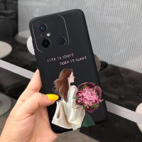 Funda de teléfono a prueba de golpes para Xiaomi Redmi 12c, carcasa suave de TPU para Redmi 12c Redmi12c, bolsa trasera hermosa para niña, mariposa y flor - details 55
