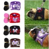 Corset de Denim Transpirable para Mascotas Pequeñas Correa de Tracción al Aire Libre para Chinchilla, Conejo Holgado, Pequeño Pato Collares de Mascotas - details 14