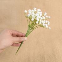 Flores de Almohadilla Blancas Gypsophila Artificial para Bodques DIY Decoración de Mesa de Boda y Hogar - details 5