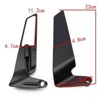 Alerón Universal Para Espejo Retrovisor Modificado - details 1